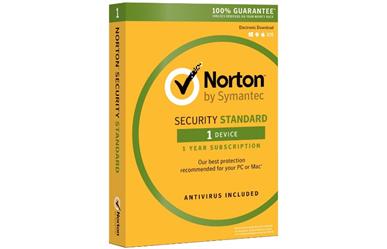 Norton Security&lt;br&gt;Standard Edition&lt;br&gt;1 Year Subscription&lt;br&gt;1 Device