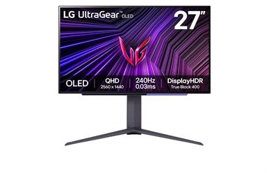 LG 26.5&quot; OLED&lt;br&gt;2560x1440 Resolution&lt;br&gt;Mega Contrast Ratio&lt;br&gt;3ms Response Time&lt;br&gt;VGA DVI-D DP USB Connector