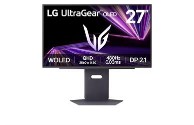 LG 26.5&quot; OLED Panel&lt;br&gt;2560x1440 Resolution&lt;br&gt;180Hz Refresh Rate&lt;br&gt;0.03ms Response Time&lt;br&gt;HDMI HDMI DP USB