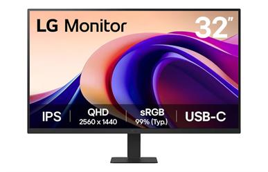 LG 31.5&quot; IPS Panel&lt;br&gt;2560x1440 Resolution&lt;br&gt;100Hz Refresh Rate&lt;br&gt;5ms Response Time&lt;br&gt;HDMI USB-C