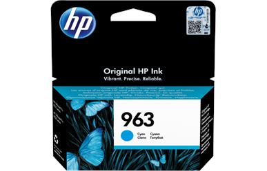 HP 963 Cyan Original Ink Cartridge