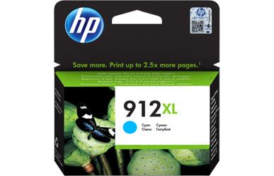 HP 912XL High Yield Cyan Original Ink Cartridge