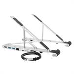 Portable Laptop Stand with Integrated Do