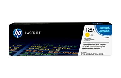 HP 125A Yellow Original LaserJet Toner Cartridge 1400 Pages