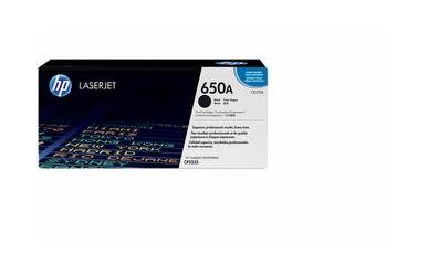 HP 650A Black Laserjet Toner Cartridge