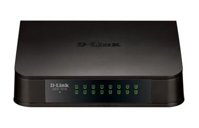 D-Link 16 Port 10/100 Unmanaged Switch