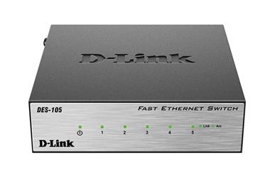 D-Link 5 Port 10/100&lt;br&gt;Unmanaged Switch
