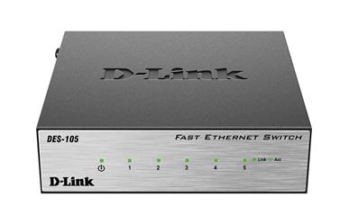 D-Link 5 Port 10/100&lt;br&gt;Unmanaged Switch