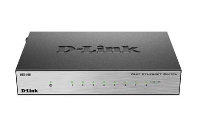 D-Link 8 Port 10/100&lt;br&gt;Unmanaged Switch
