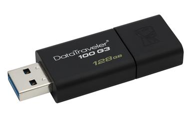 DataTraveler 100 G3&lt;br&gt;128GB USB 3.0 Flash Drive&lt;br&gt;5 Year Warranty