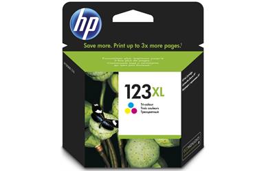 HP 123XL Tri-colour Inkjet Print Cartridge