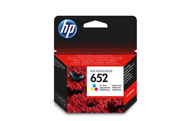 HP 652 Tri-color Original Ink Advantage Cartridge