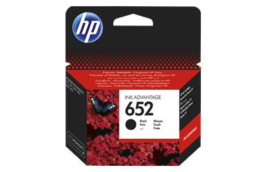 HP 652 Black Original Ink Advantage Cartridge